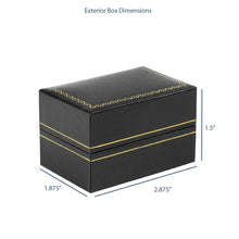 Cartier Style Double Ring Box, Vintage Collection Ring allurepack