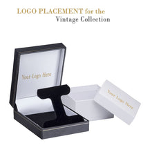 Cartier Style Long T-Bar Earring Box, Vintage Collection Earring allurepack