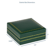 Cartier Style T-Bar Earring Box, Vintage Collection Earring allurepack