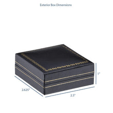 Cartier Style T-Bar Earring Box, Vintage Collection Earring allurepack
