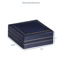 Cartier Style T-Bar Earring Box, Vintage Collection Earring allurepack