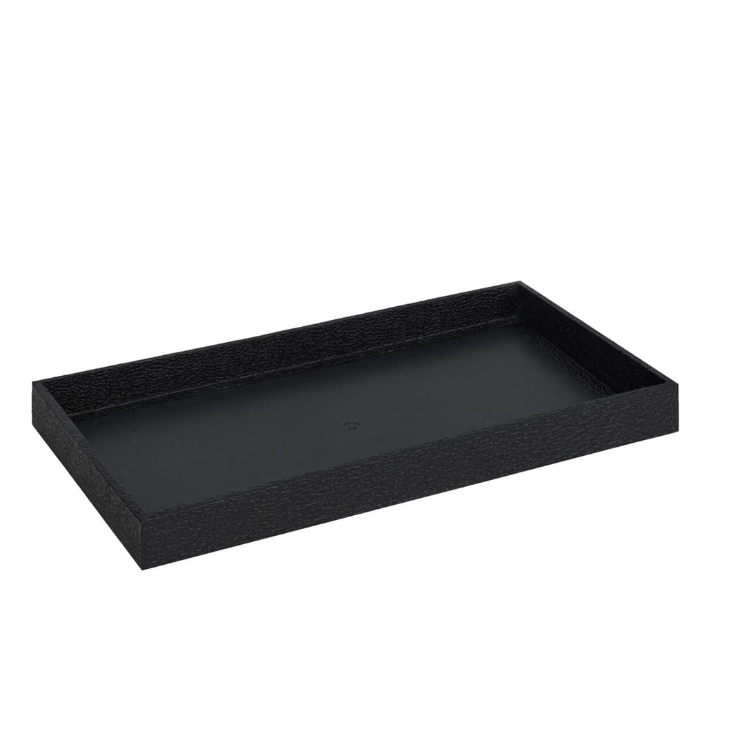 Leatherette Textured Storage Tray 1.5