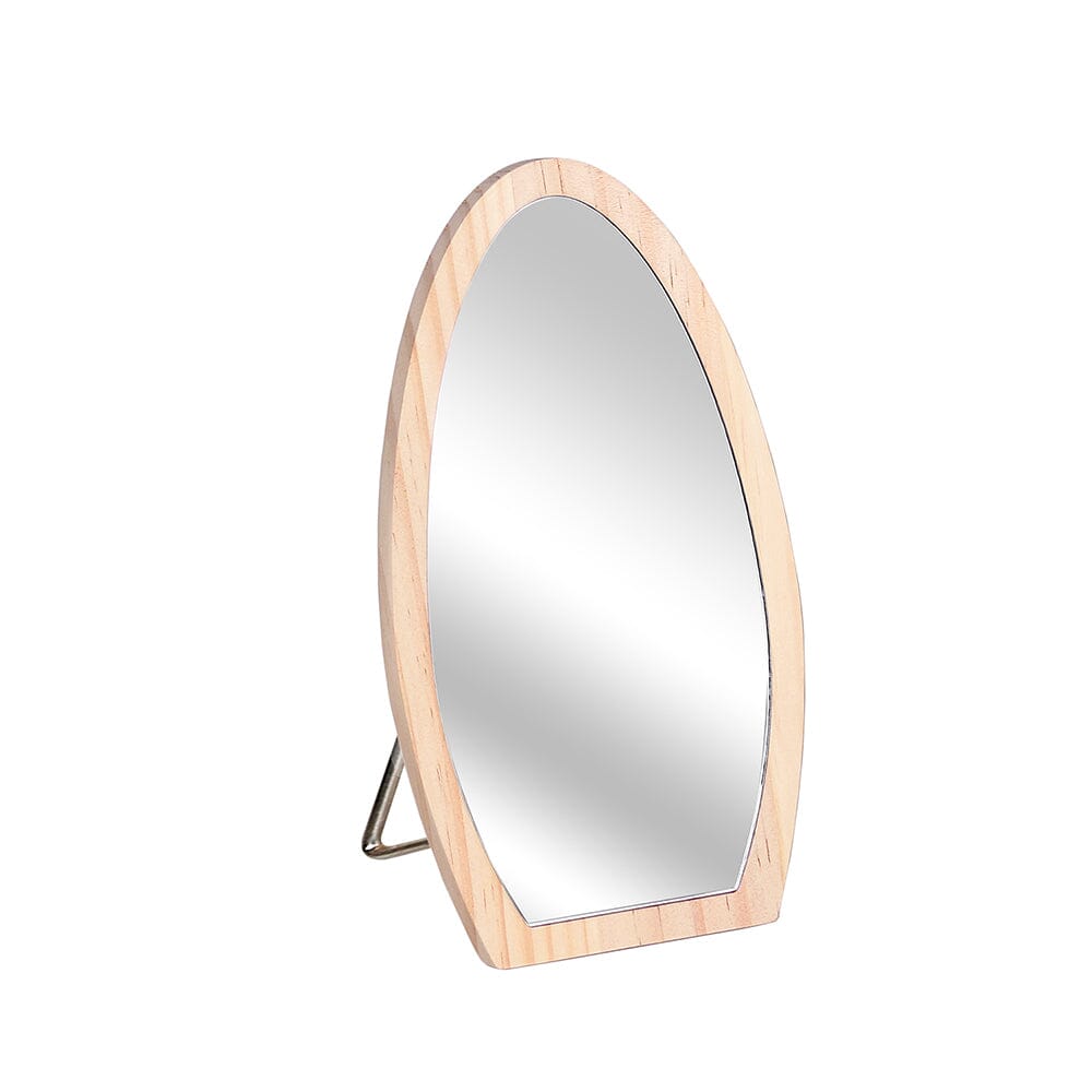 Natural Wooden Frame Mirror - Small mirrors Allurepack
