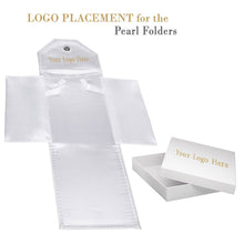 Small Leatherette Pearl Folder folder allurepack