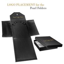 Small Leatherette Pearl Folder folder allurepack