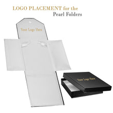 Small Suede Pearl Folder folder allurepack