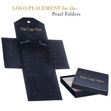 Small Suede Pearl Folder folder allurepack