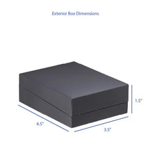 Soft Touch Long T-Style Earring Box with Sleeve, Vogue Collection Earring allurepack