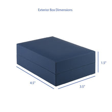 Soft Touch Long T-Style Earring Box with Sleeve, Vogue Collection Earring allurepack