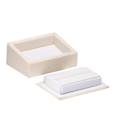 Suede Double Ring Tray Allurepack