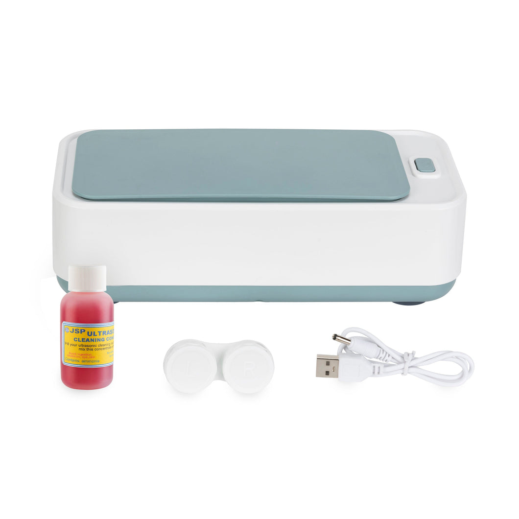 Ultrasonic Jewelry Cleaner, compact size, 1 Pint , 80W , USB Mulit Voltage Cleaning Allurepack