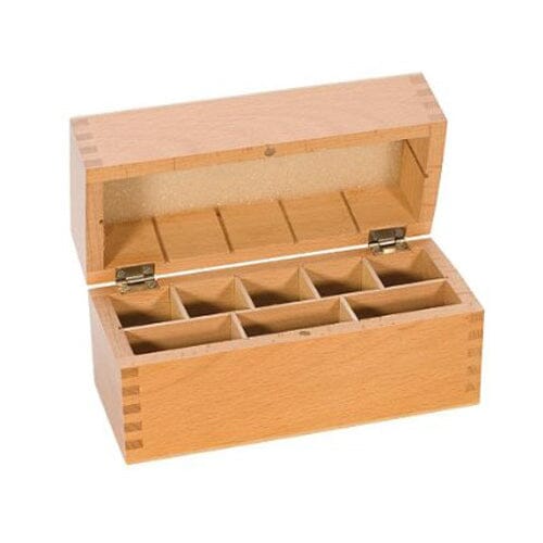 Wooden 6 Bottle Compartment Box Testing Acids allurepack