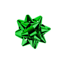 2 3/8" Metallic Gift Bows (100 Pack) Bows BO30-GN Green Allurepack