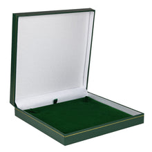 Cartier Style Large Necklace Box, Vintage Collection Necklace VN90-GN Green 12 allurepack