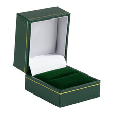 Cartier Style Ring Box, Vintage Collection Ring VN10-GN Green 12 allurepack