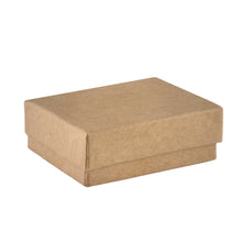 Cotton-Filled Ring Box, Uniform Collection Ring UN21-KF Kraft 100 allurepack
