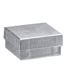 Cotton-Filled Ring Box, Uniform Collection Ring UN21-SL Silver 100 allurepack