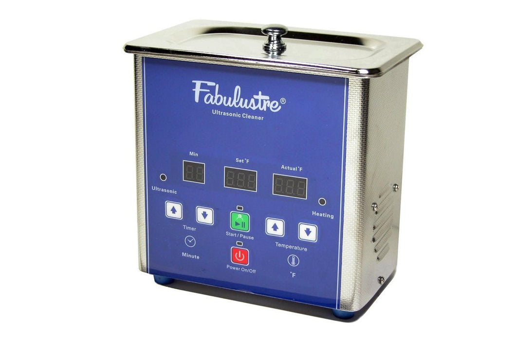 Fabulustre Ultrasonic Cleaner, 1.5 Pint Cleaning Allurepack