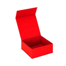 Foldable Magnetic Box 6 X 6 Box BX266-RD Red 12 Allurepack