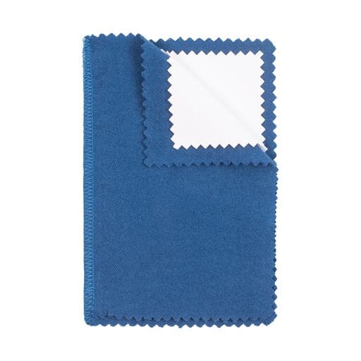 Jewelers Polishing Cloth - 8x6 Blue/White Cleaning TS-CL86-BLW 1 Allurepack