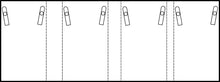 Jewelry Roll for Necklace (4 Snaps) Jewelry Roll allurepack