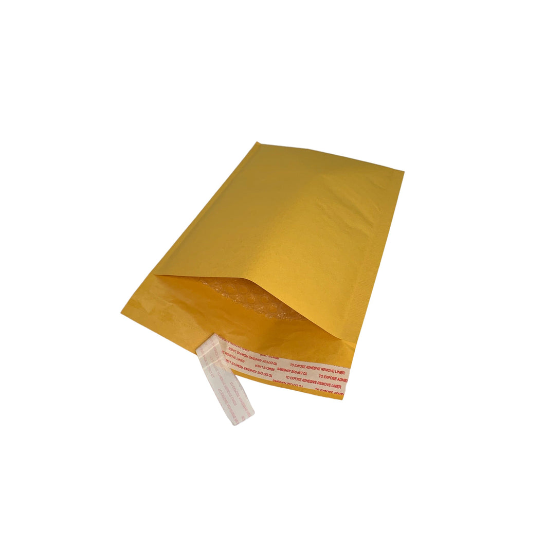 Kraft Bubble Mailer 6.5x10 (100 Pack) Mailer EMK0 Kraft 1 allurepack