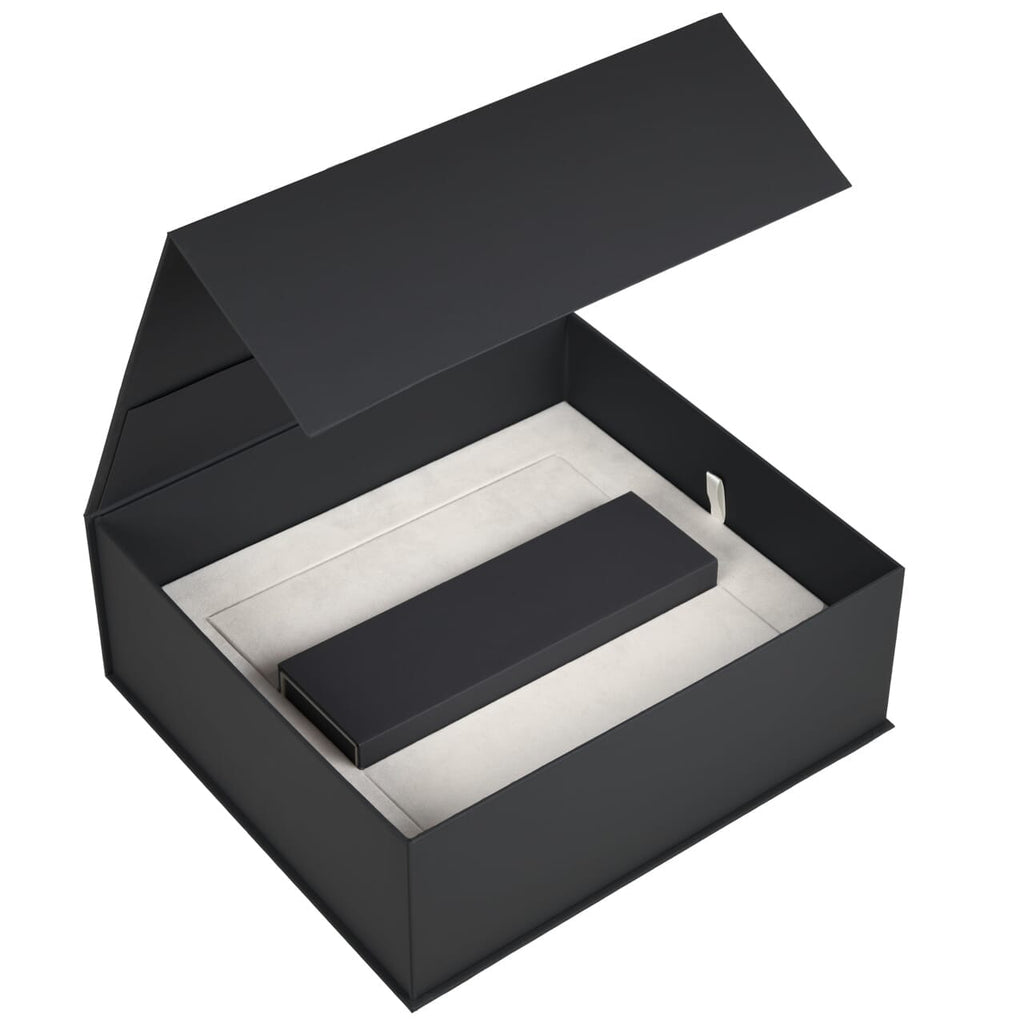 Wholesale Black Magnetic Boxes with Ribbons Luxury Packaging