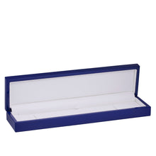 Luxury Wooden Lacquered Bracelet Box, Imperial Collection bracelet IM40-BL Blue 12 allurepack