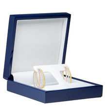 Luxury Wooden Lacquered Large T-Bar Earring Box, Imperial Collection Earring allurepack