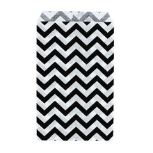 Merchandise Bag 4" x 6" 1000 Pcs Merchandise Bag BM46-BC Chevron Black Allurepack