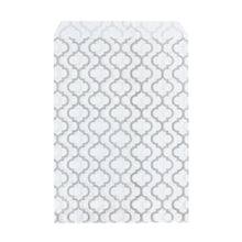 Merchandise Bag 4" x 6" 1000 Pcs Merchandise Bag BM46-ST Silver Trellis Allurepack