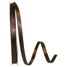 Premium Double Face Satin Ribbon 3/8" x 100 Yards Ribbon R-DP38-BN Brown 1 Allurepack