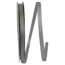 Premium Double Face Satin Ribbon 3/8" x 100 Yards Ribbon R-DP38-GR Steel Grey 1 Allurepack