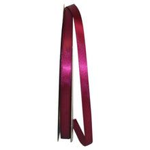 Premium Double Face Satin Ribbon 3/8" x 100 Yards Ribbon R-DP38-WN Wine 1 Allurepack