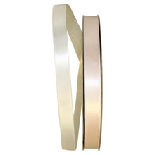 Premium Double Face Satin Ribbon 5/8" x 100 Yards Ribbon R-DP58-IV Ivory 1 Allurepack