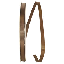 Premium Single Face Satin Ribbon 3/8" x 100 Yards Ribbon R-SP38-BN Brown 1 Allurepack