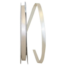 Premium Single Face Satin Ribbon 3/8" x 100 Yards Ribbon R-SP38-IV Ivory 1 Allurepack