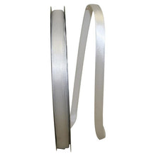 Premium Single Face Satin Ribbon 3/8" x 100 Yards Ribbon R-SP38-GR Steel Grey 1 Allurepack