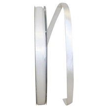 Premium Single Face Satin Ribbon 3/8" x 100 Yards Ribbon R-SP38-WT White 1 Allurepack