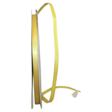 Premium Single Face Satin Ribbon 3/8" x 100 Yards Ribbon R-SP38-YL Yellow 1 Allurepack