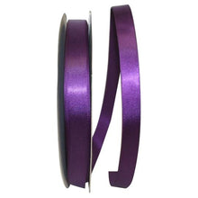 Premium Single Face Satin Ribbon 5/8" x 100 Yards Ribbon R-SP58-PM Plum 1 Allurepack