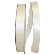 Premium Single Face Satin Ribbon 7/8" x 100 Yards Ribbon R-SP78-IV Ivory 1 Allurepack