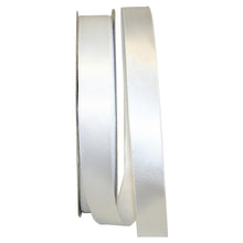 Premium Single Face Satin Ribbon 7/8" x 100 Yards Ribbon R-SP78-WT White 1 Allurepack