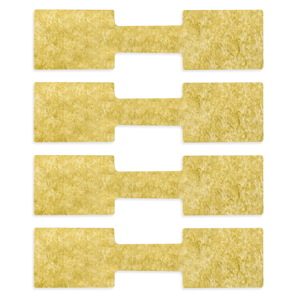 Rectangle Paper Jewelry Tags (Shark Skin comparable) Pkg 1,008 Price Tags TS-TA721 Gold Allurepack