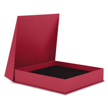 Silk Brushed Paper Full Set Box, Glamour Collection Necklace GM80-RS Raspberry 12 allurepack