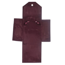 Small Suede Pearl Folder folder allurepack