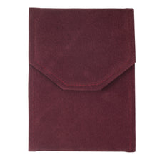 Small Suede Pearl Folder folder FS11-BY/BY Burgundy 12 allurepack