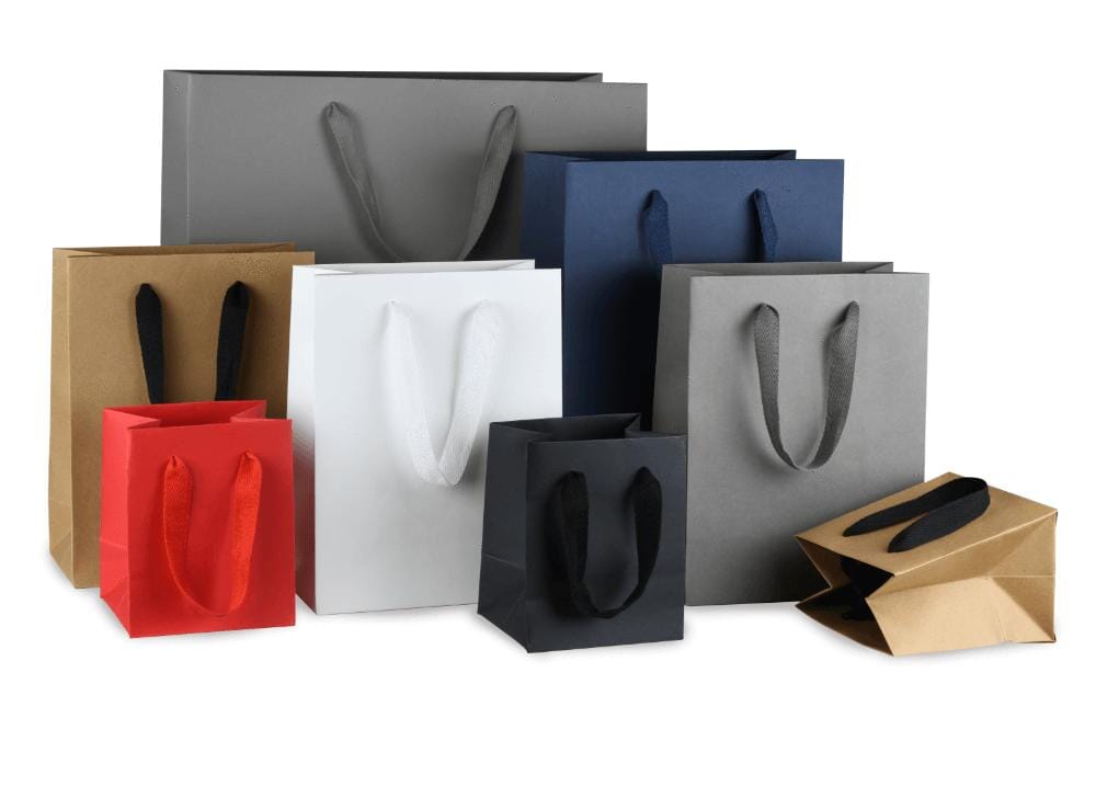 Ribbon handle gift online bags