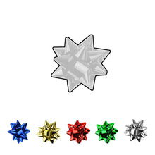 1.75" Metallic Stick-On Gift Bows (100 Pack) Bows BO20-AT Assorted 1 Allurepack