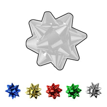 2.35" Metallic Stick-On Gift Bows (100 Pack) Bows BO30-AT Assorted 1 Allurepack